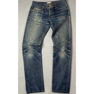 Unbranded Brand Jeans Skinny Selvedge Denim UB101 30x30 Men's
